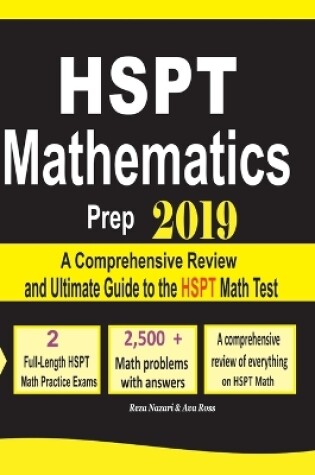 Cover of HSPT Mathematics Prep 2019