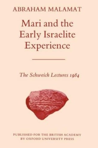 Cover of Mari and the Early Israelite Experience