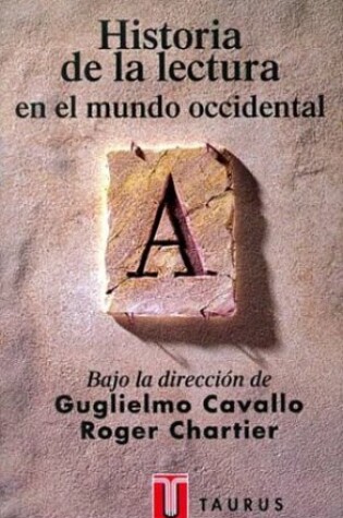 Cover of Historia de La Lectura En El Mundo Occidental