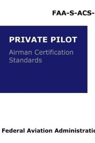 Cover of Private Pilot Airman Certification Standards - Airplane