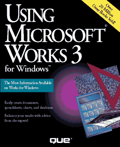 Book cover for Using Microsoft Works 3.0 for Windows