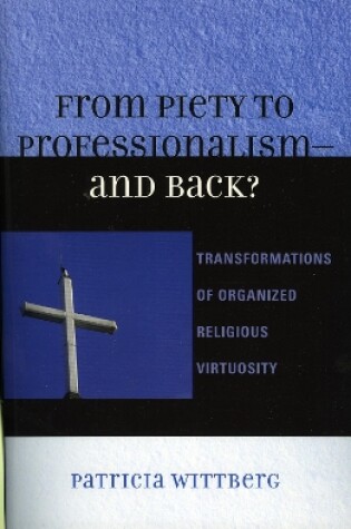 Cover of From Piety to Professionalism D and Back?