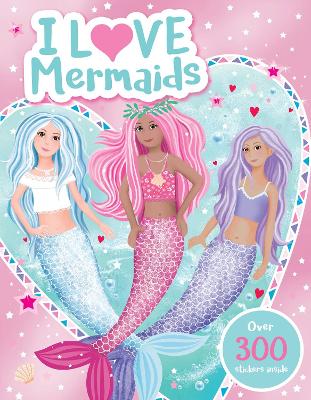 Book cover for I Love Mermaids! Activity Book