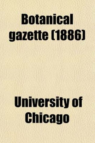 Cover of Botanical Gazette Volume 11