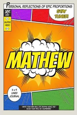 Book cover for Superhero Mathew