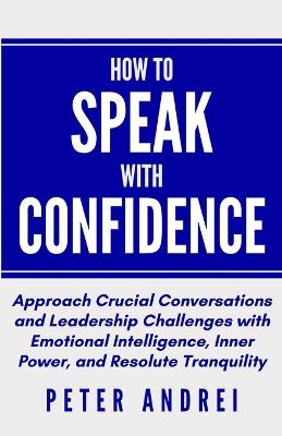 Book cover for How to Speak with Confidence