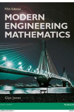 Cover of Modern Engineering Maths pack with MyMathLabGlobal