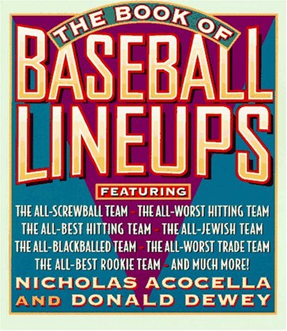 Book cover for The Book of Baseball Lineups