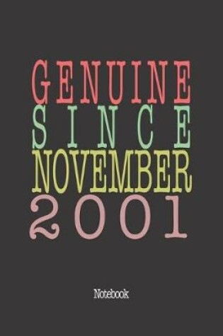 Cover of Genuine Since November 2001