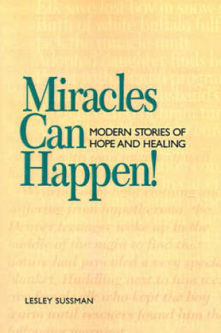 Cover of Miracles Can Happen!