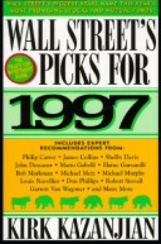 Cover of Wall Street's Picks for 1997