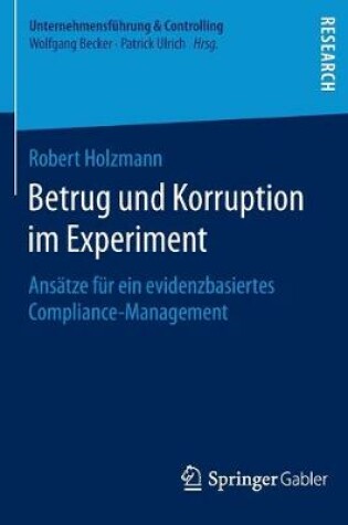 Cover of Betrug und Korruption im Experiment