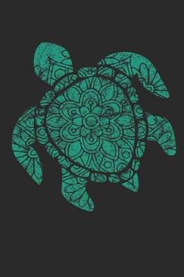 Book cover for Sea Turtle Mandala Notebook