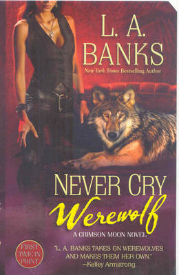 Book cover for Never Cry Werewolf