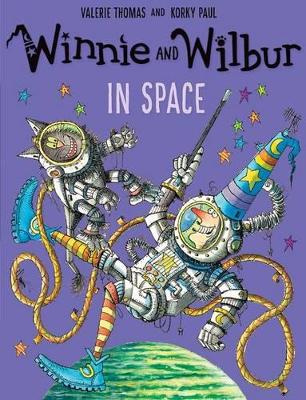 Book cover for Winnie and Wilbur in Space
