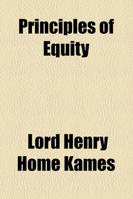 Book cover for Principles of Equity