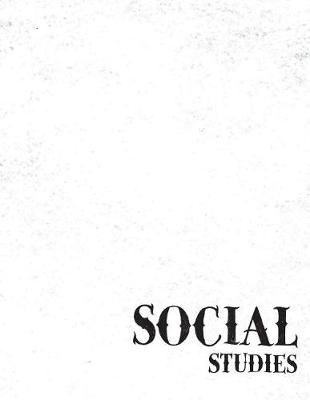 Cover of Social Studies Notebook