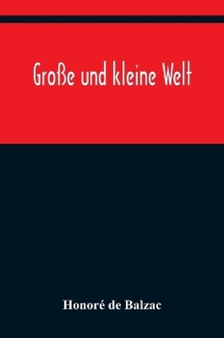 Cover of Große und kleine Welt