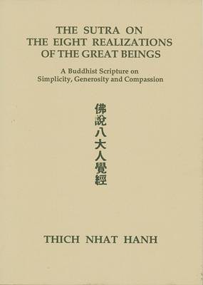 Book cover for The Sutra on the Eight Realizations of the Great Beings