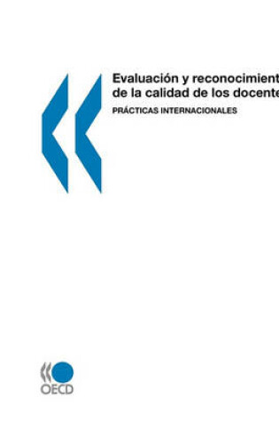 Cover of Evaluaci�n y reconocimiento de la calidad de los docentes