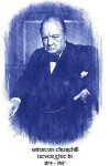 Book cover for Winston Churchill Never Give In