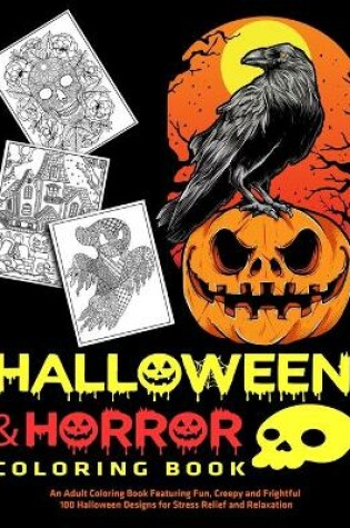 Cover of Halloween & Horror Coloring Book