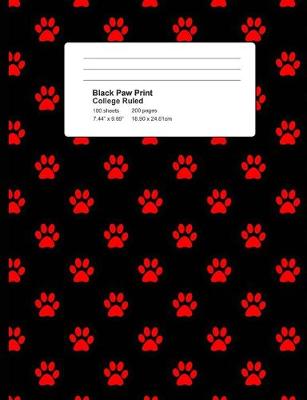 Book cover for Black Paw Print