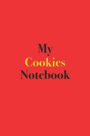 Cover of My Cookies Notebook