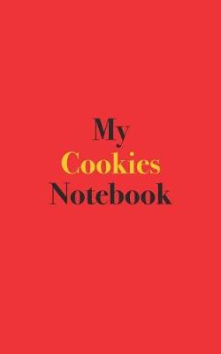 Book cover for My Cookies Notebook