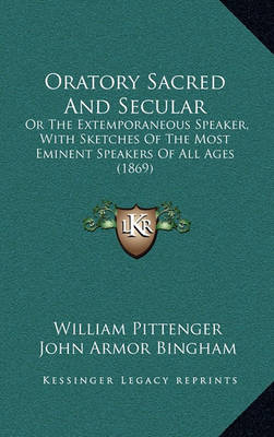 Book cover for Oratory Sacred and Secular