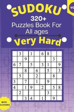 Cover of very hard sudoku puzzle books