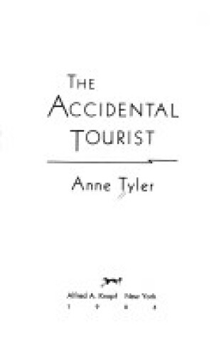 Cover of The Accidental Tourist