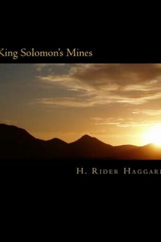 Cover of King Solomon's Mines [Large Print Edition]