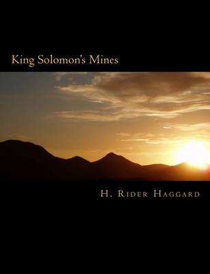 Book cover for King Solomon's Mines [Large Print Edition]