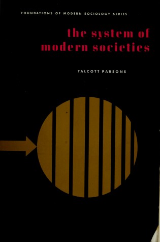 Cover of System of Modern Societies