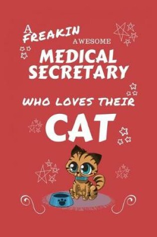 Cover of A Freakin Awesome Medical Secretary Who Loves Their Cat