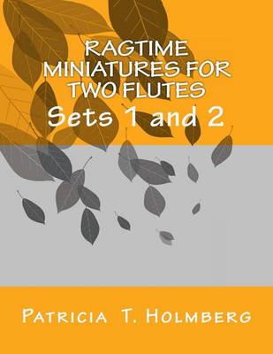 Book cover for Ragtime Miniatures for Two Flutes