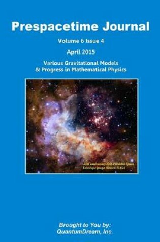Cover of Prespacetime Journal Volume 6 Issue 4