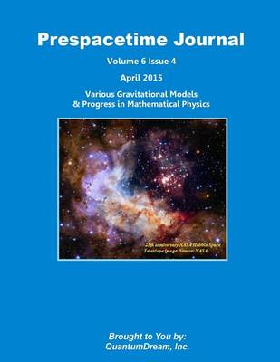 Book cover for Prespacetime Journal Volume 6 Issue 4