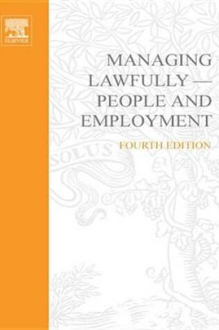 Cover of Managing Lawfully - People and Employment Super Series