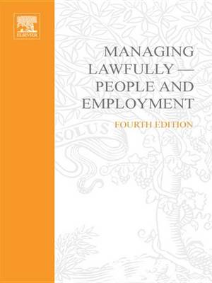 Cover of Managing Lawfully - People and Employment Super Series