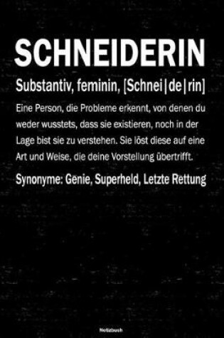 Cover of Schneiderin Notizbuch