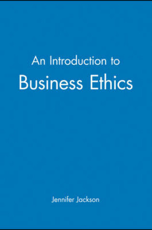 Cover of An Introduction to Business Ethics