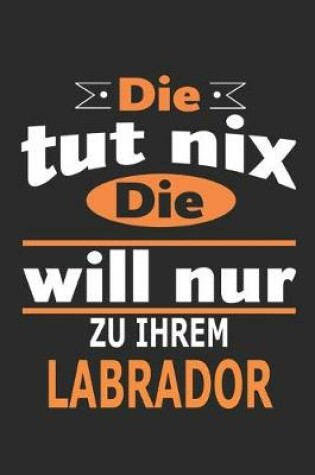 Cover of Die tut nix Die will nur zu ihrem Labrador