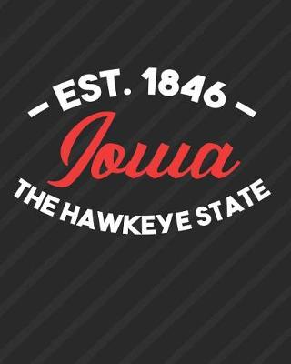 Book cover for Iowa The Hawkeye State Est 1846