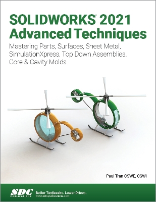 Book cover for SOLIDWORKS 2021 Advanced Techniques