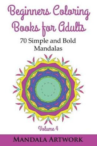 Cover of Beginners Coloring Books for Adults