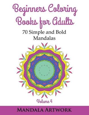 Cover of Beginners Coloring Books for Adults