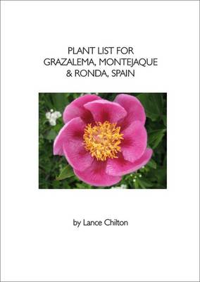 Book cover for Plant List for Grazalema, Montejaque and Ronda, Spain