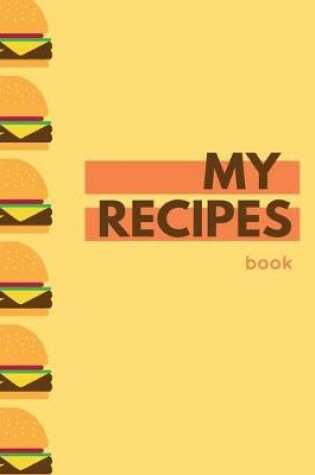 Cover of My recipes book